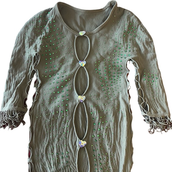 NWT Poster girl Miranda sequin rhinestone dress shiitake - Picture 5 of 5